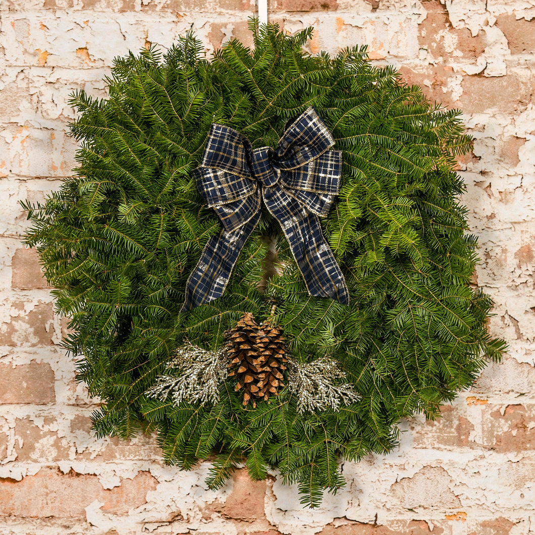 Blue Dazzle Wreath
