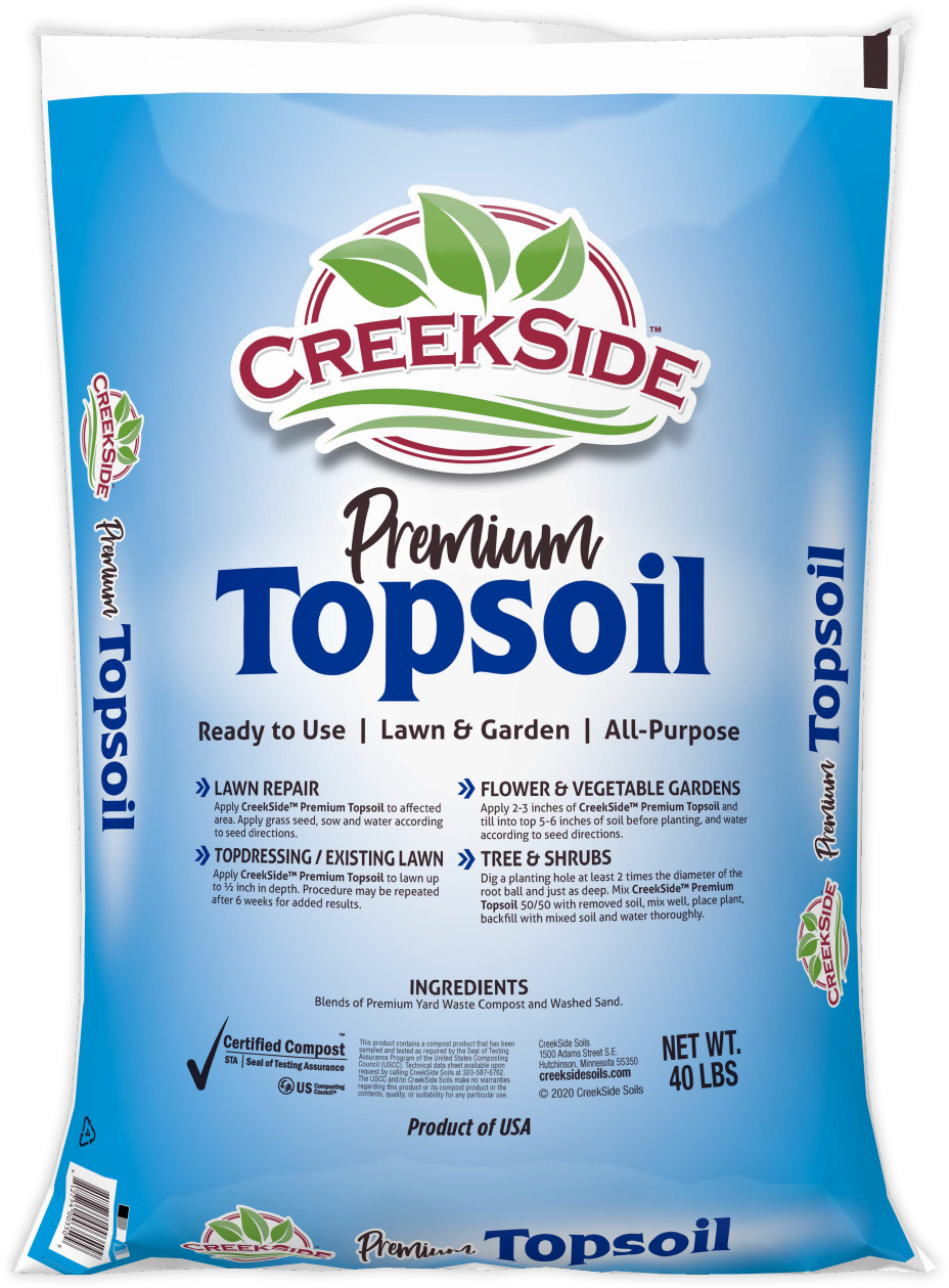 CreekSide Premium Topsoil 40# Bag