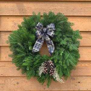 Blue Dazzle Wreath